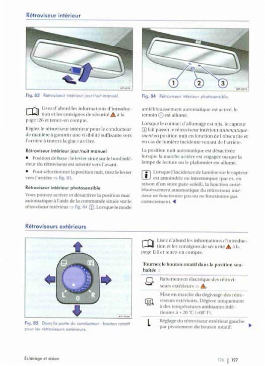 VW Golf Plus manuel du proprietaire / page 129