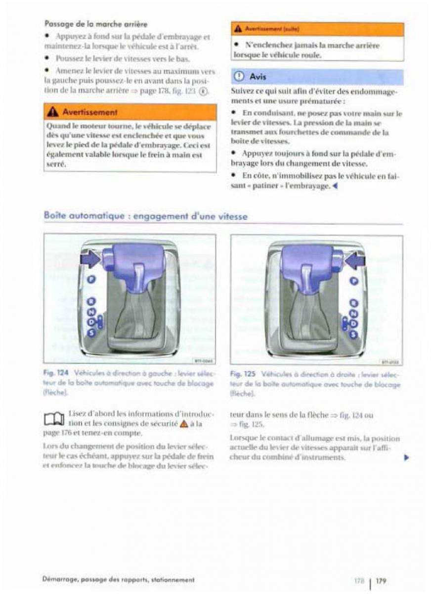 VW Golf Plus manuel du proprietaire / page 181