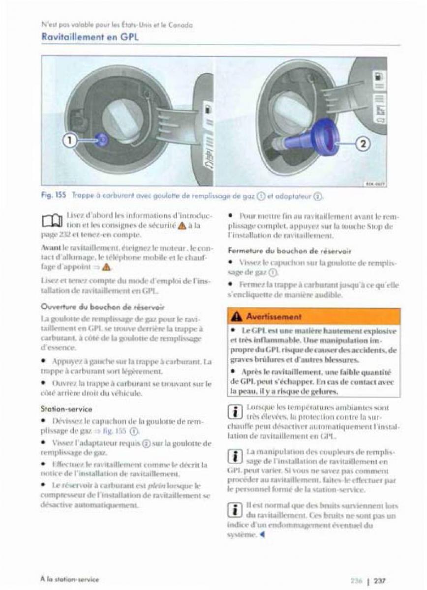 VW Golf Plus manuel du proprietaire / page 239