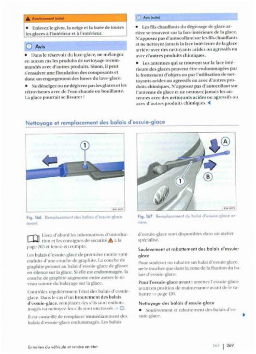 VW Golf Plus manuel du proprietaire / page 271