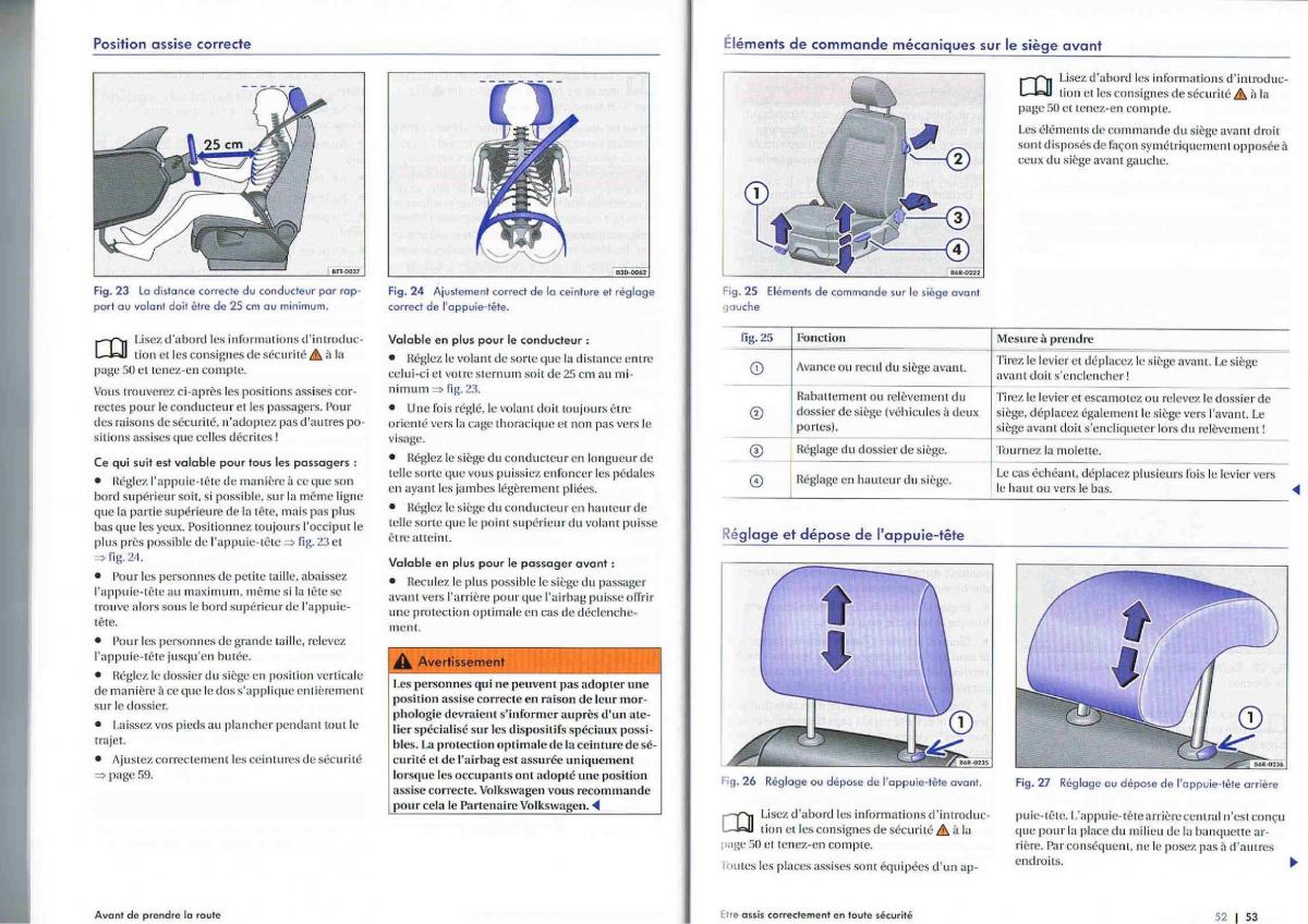 VW Polo Vento V 5 manuel du proprietaire / page 27