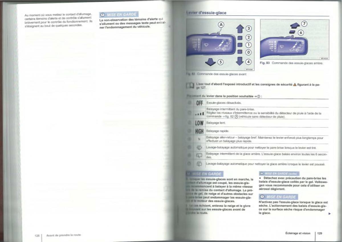 VW Tiguan I 1 manuel du proprietaire / page 66