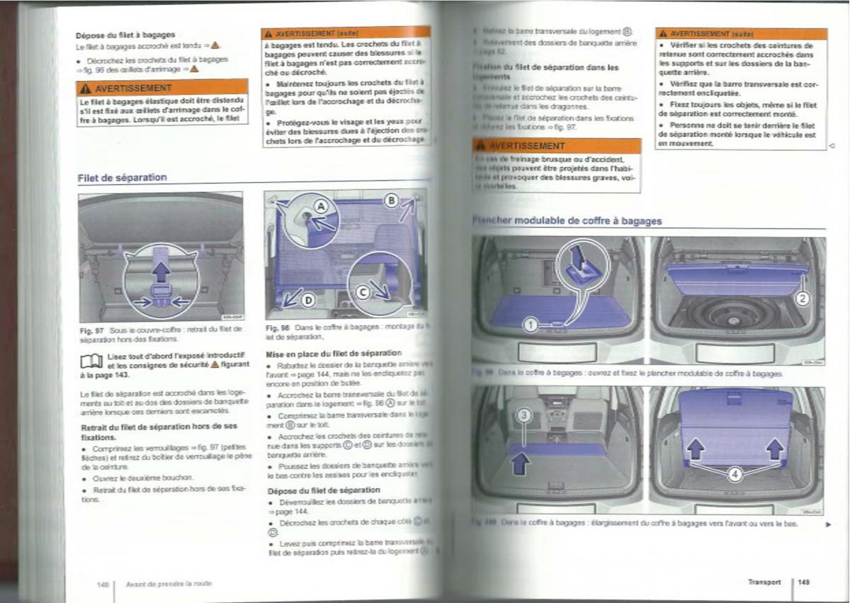 VW Tiguan I 1 manuel du proprietaire / page 76