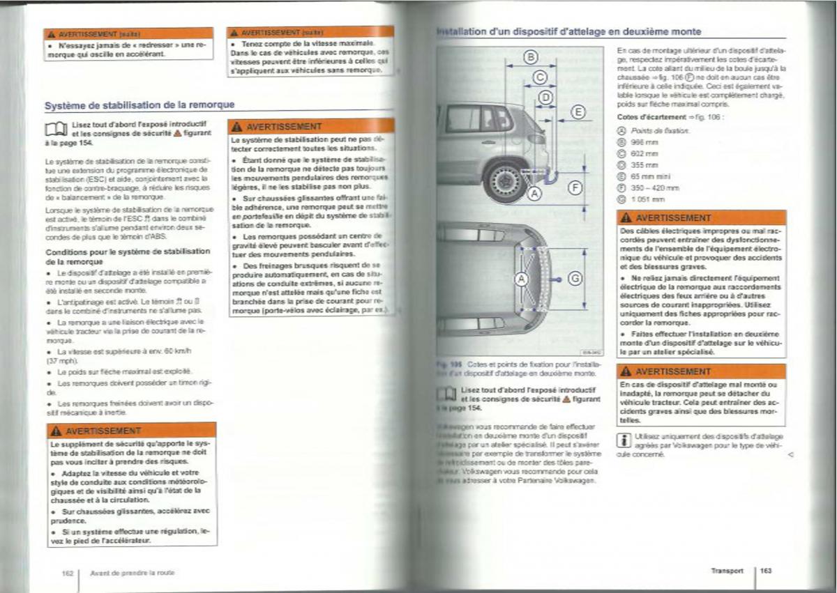 VW Tiguan I 1 manuel du proprietaire / page 83