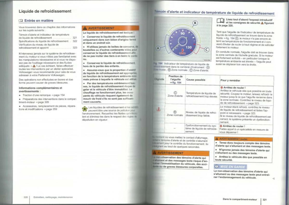 VW Tiguan I 1 manuel du proprietaire / page 162