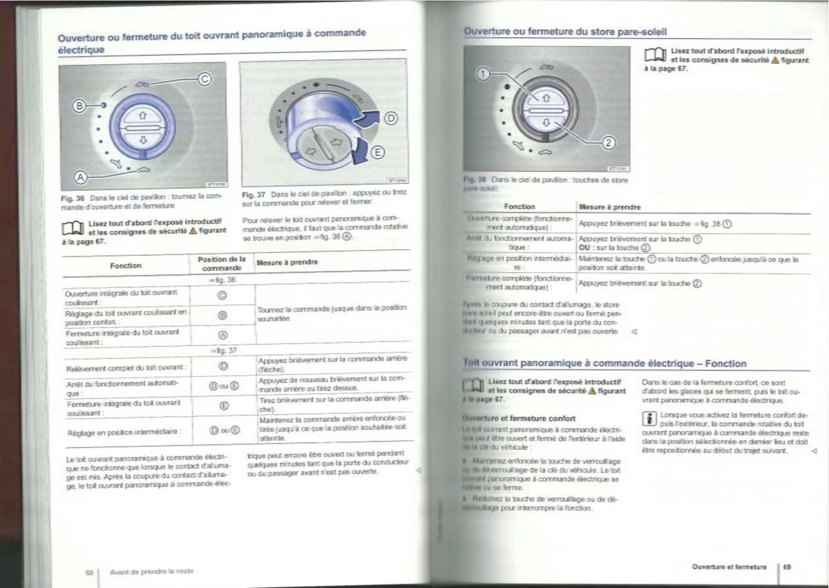 VW Tiguan I 1 manuel du proprietaire / page 36