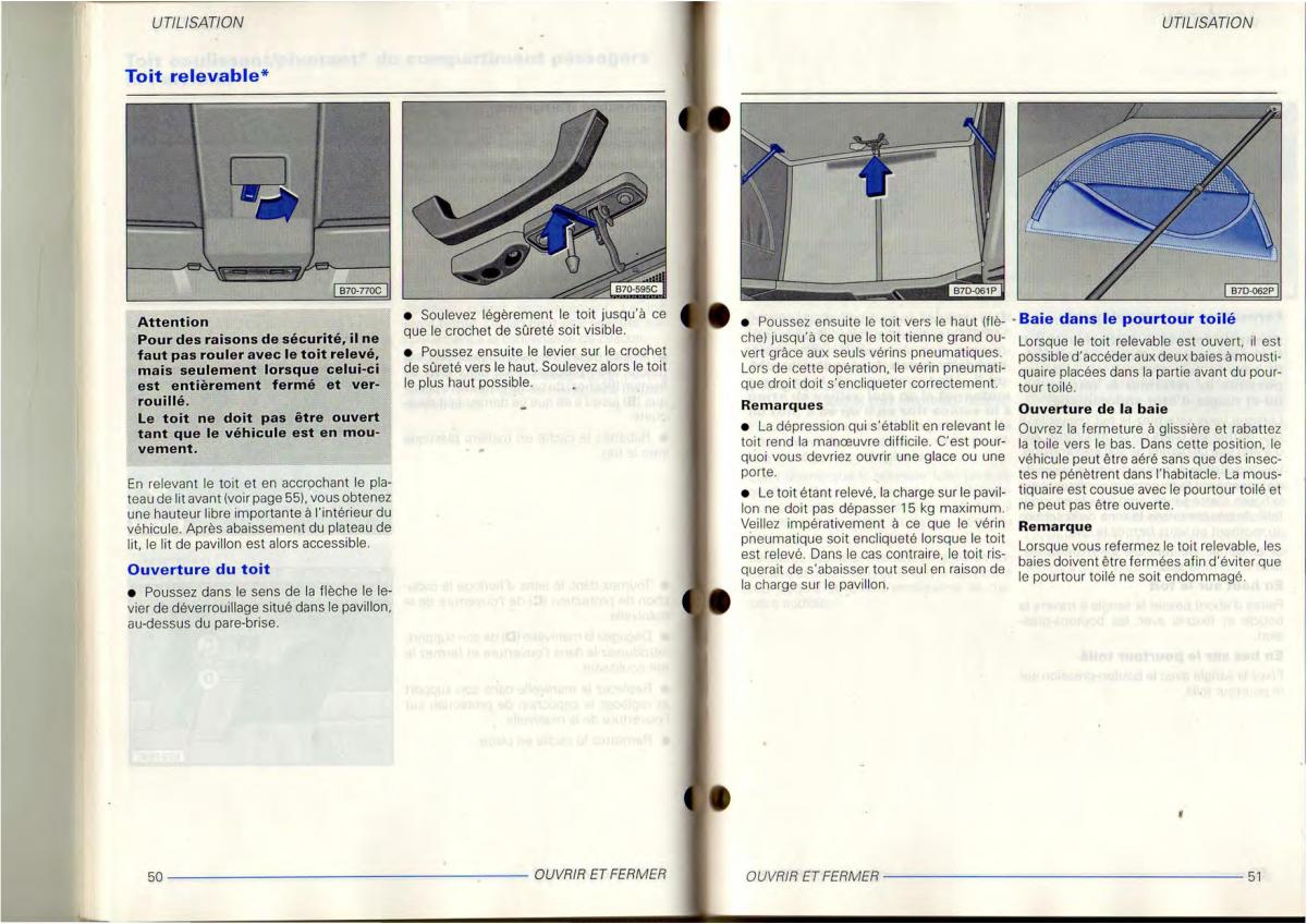 VW Transporter T4 manuel du proprietaire / page 27