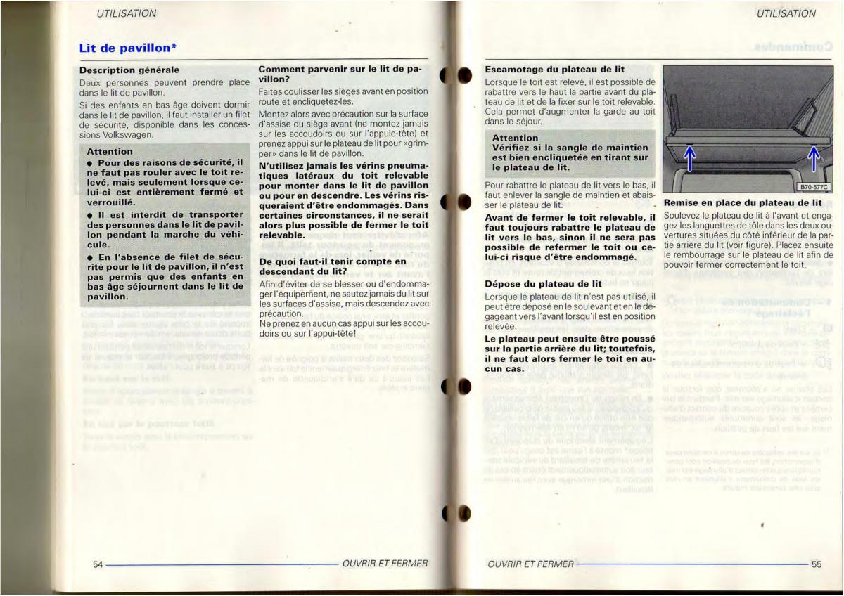 VW Transporter T4 manuel du proprietaire / page 29