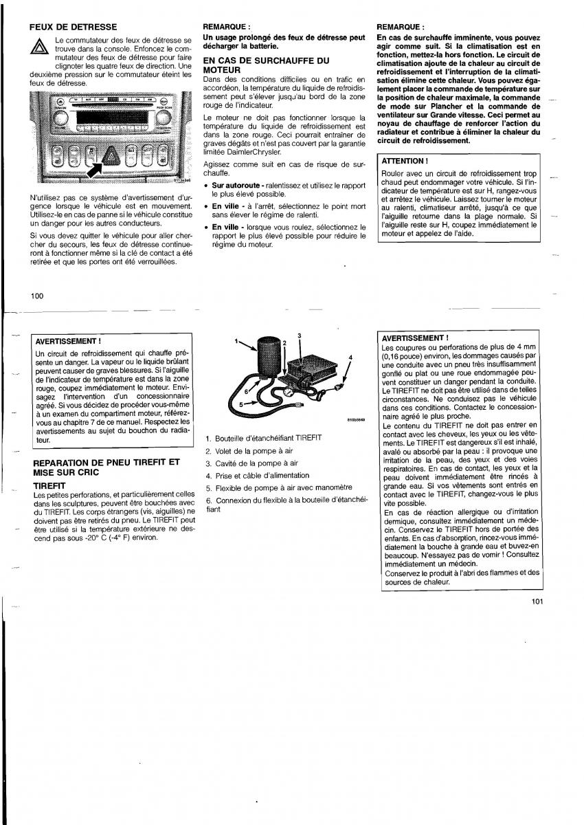 Chrysler Crossfire manuel du proprietaire / page 58