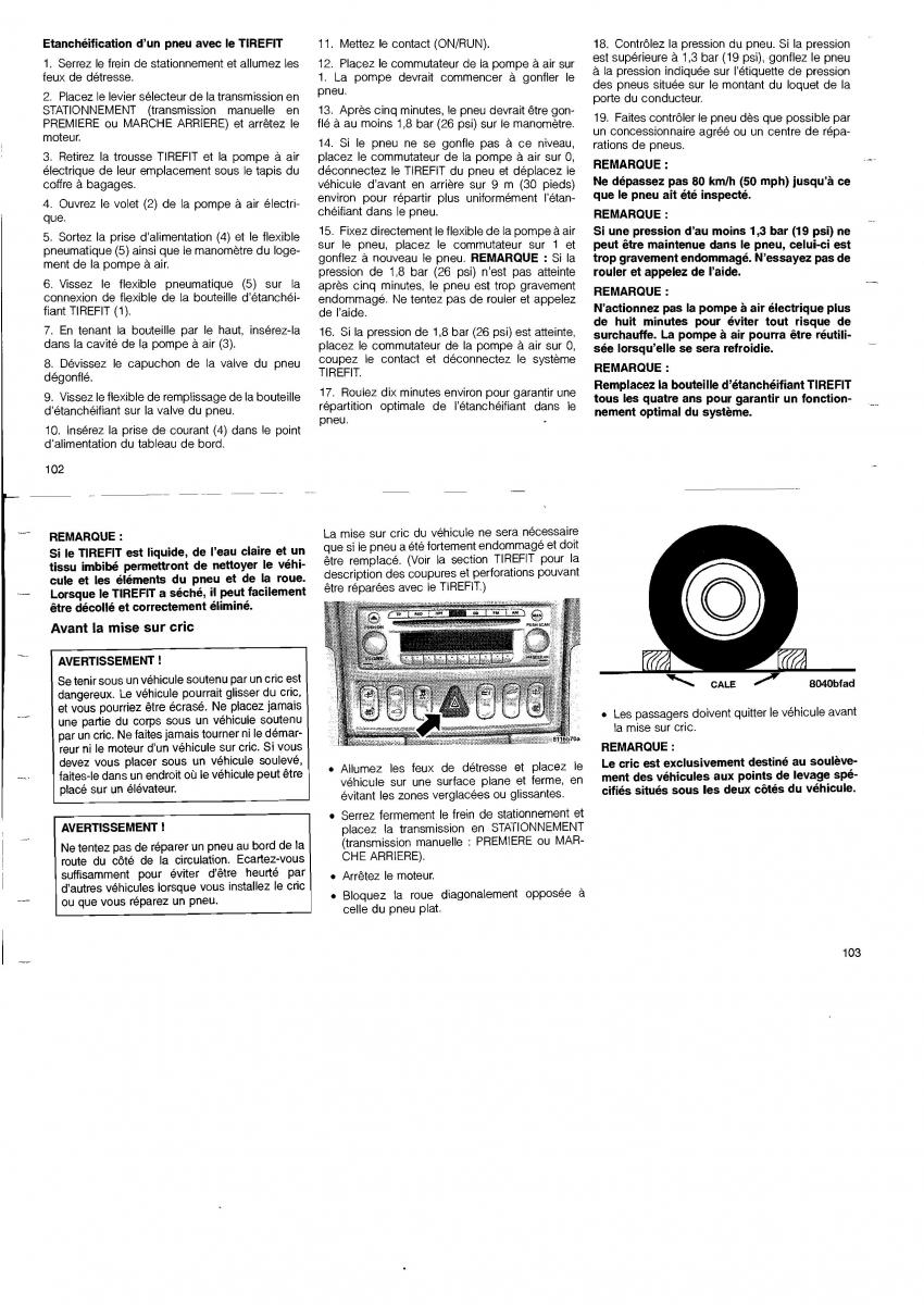 Chrysler Crossfire manuel du proprietaire / page 59