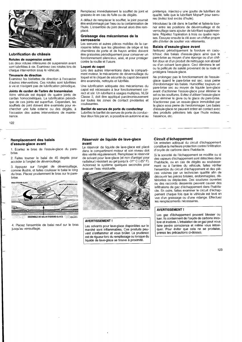 Chrysler Crossfire manuel du proprietaire / page 67