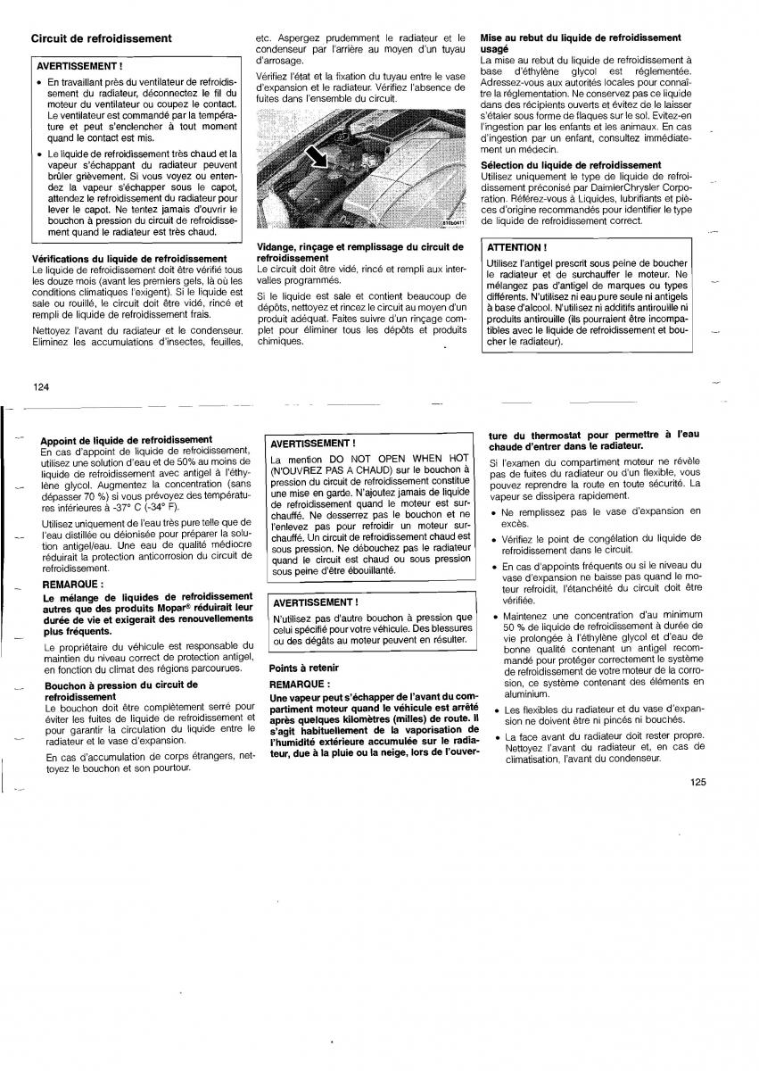 Chrysler Crossfire manuel du proprietaire / page 68