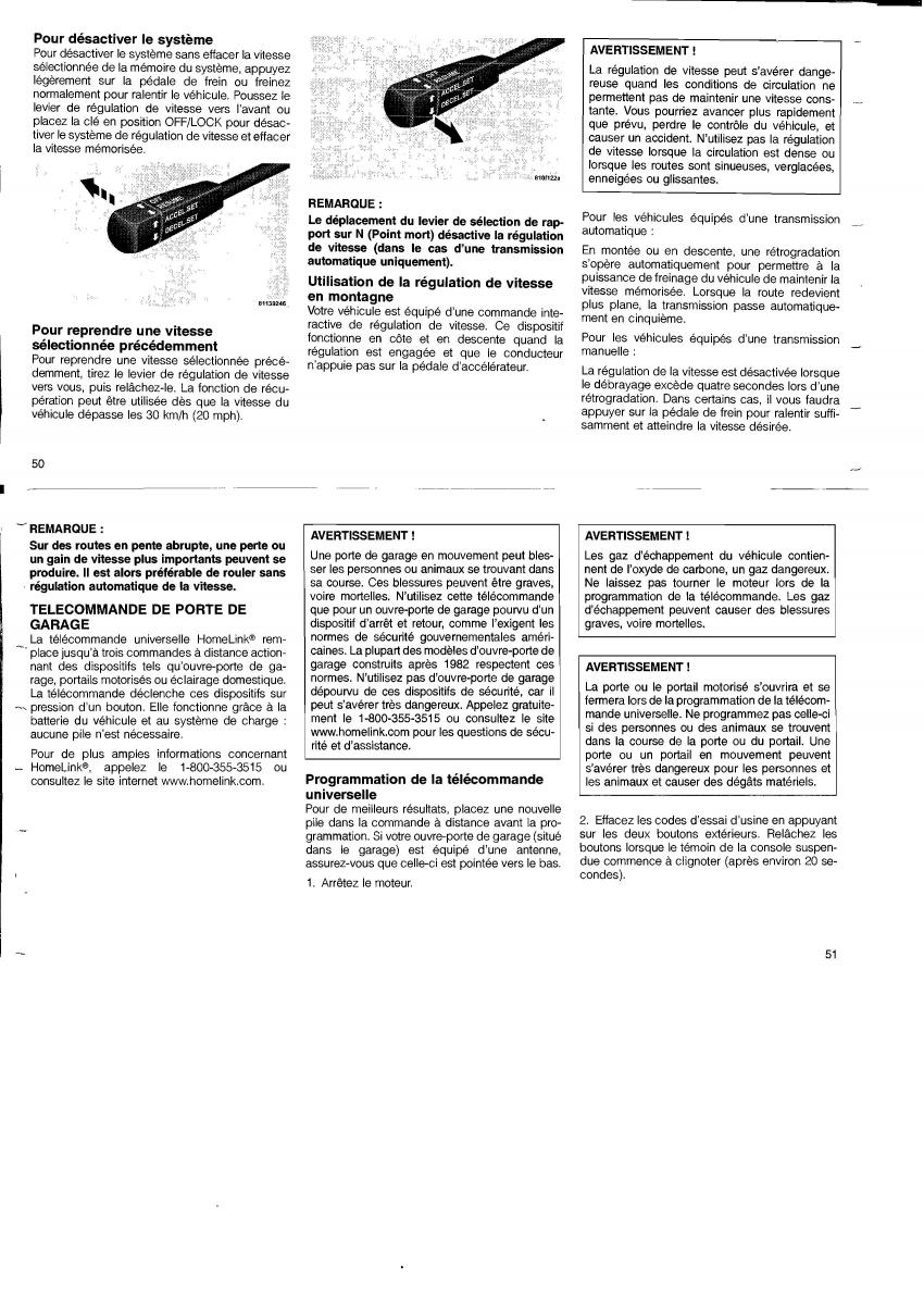 Chrysler Crossfire manuel du proprietaire / page 36