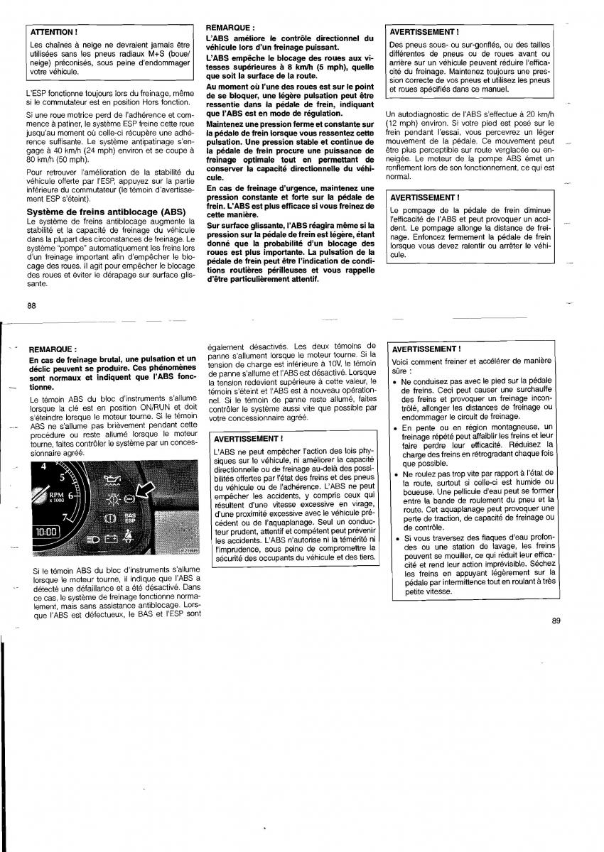 Chrysler Crossfire manuel du proprietaire / page 53