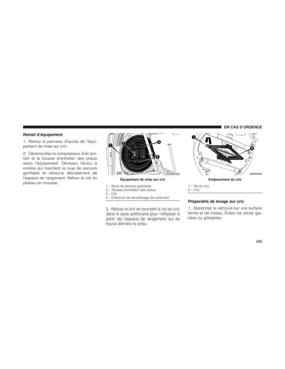 Chrysler Pacifica II 2 manuel du proprietaire / page 497