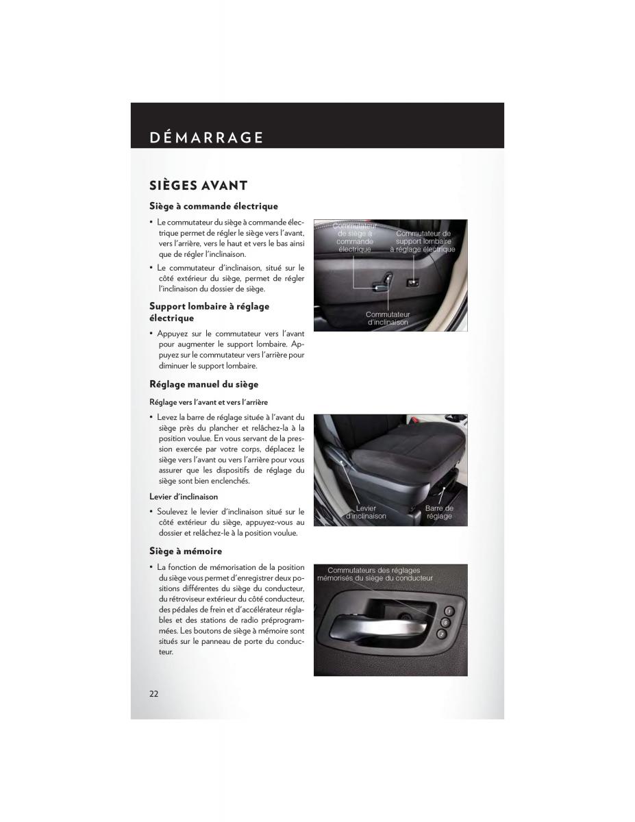 Chrysler Town and Country V 5 manuel du proprietaire / page 24