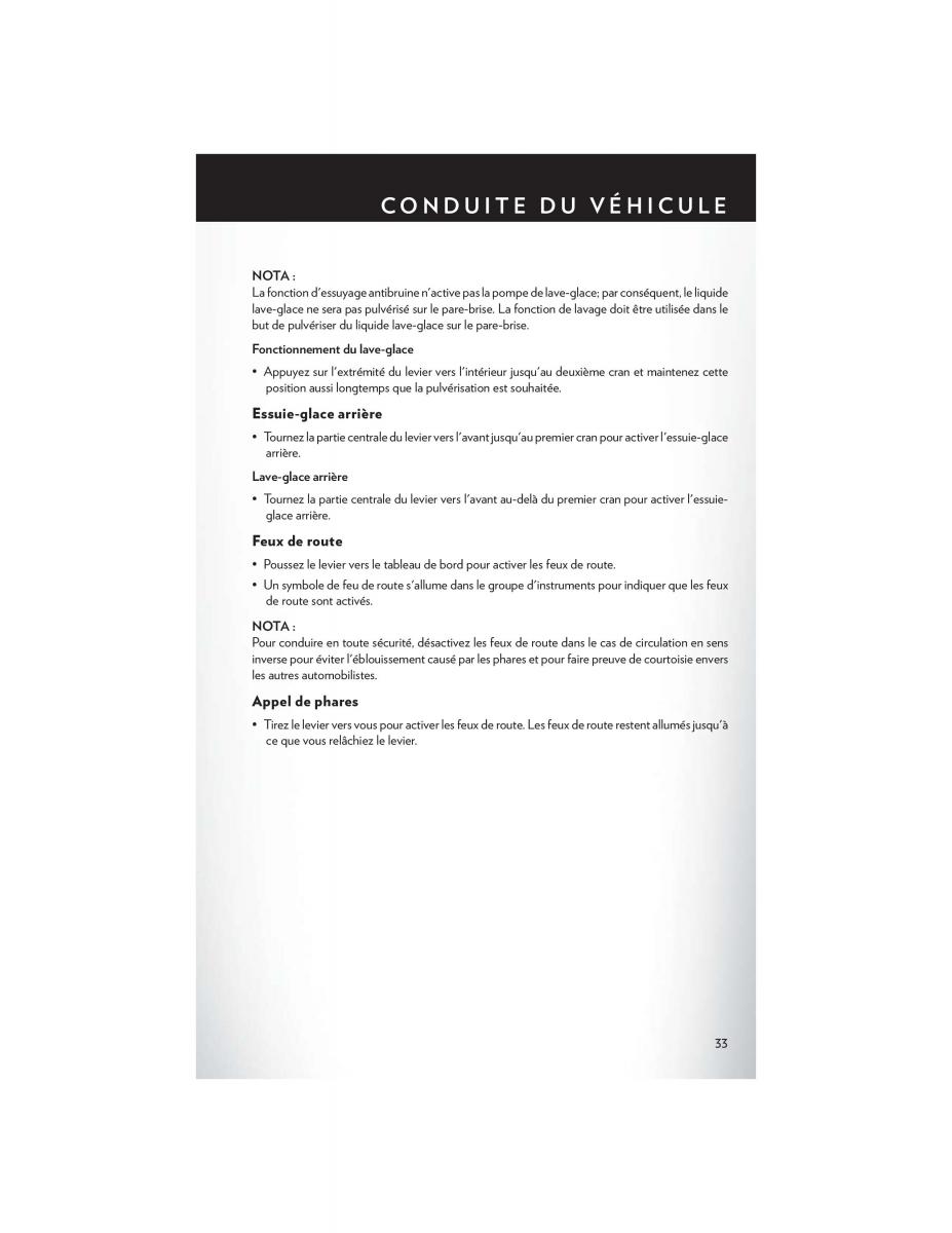 Chrysler Town and Country V 5 manuel du proprietaire / page 35