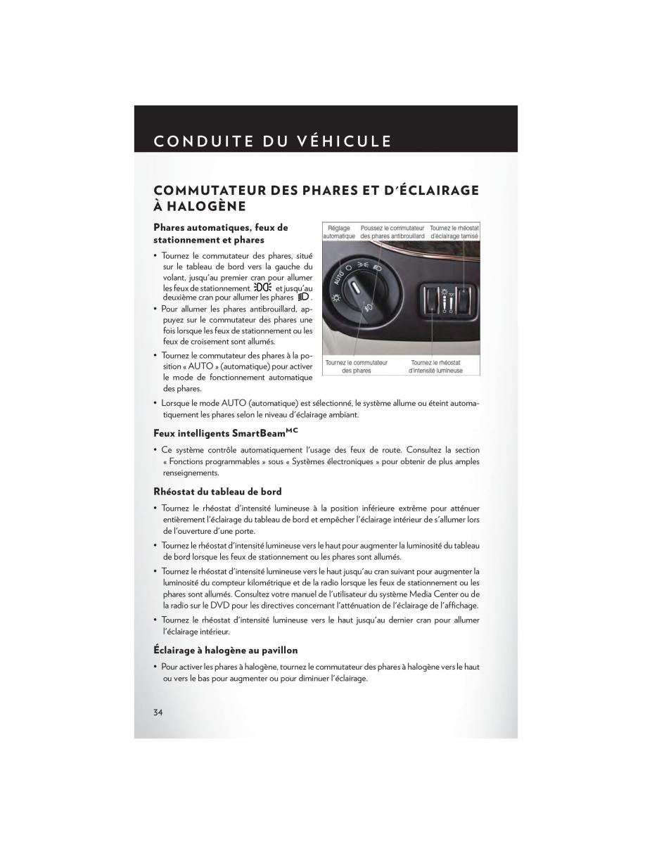 Chrysler Town and Country V 5 manuel du proprietaire / page 36