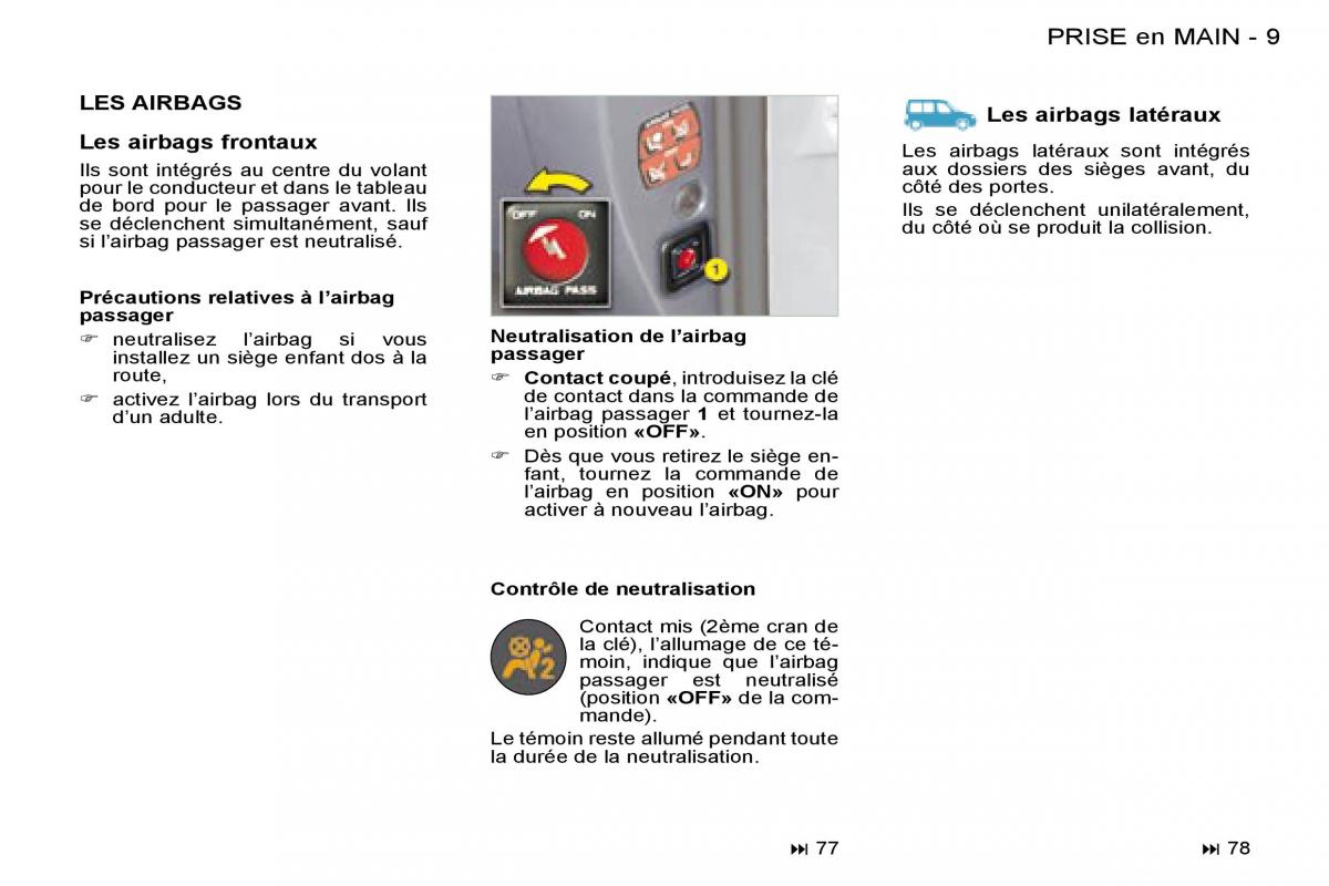 Citroen Berlingo I 1 manuel du proprietaire / page 6