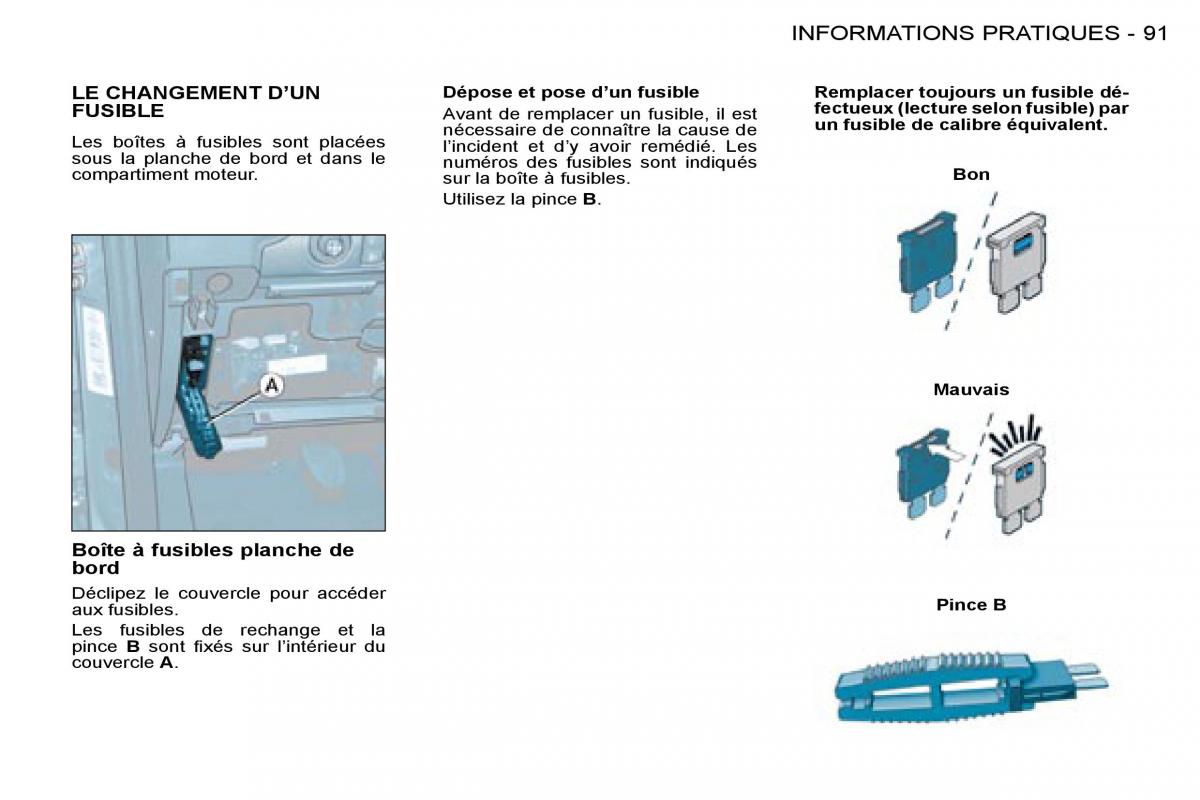 Citroen Berlingo I 1 manuel du proprietaire / page 81