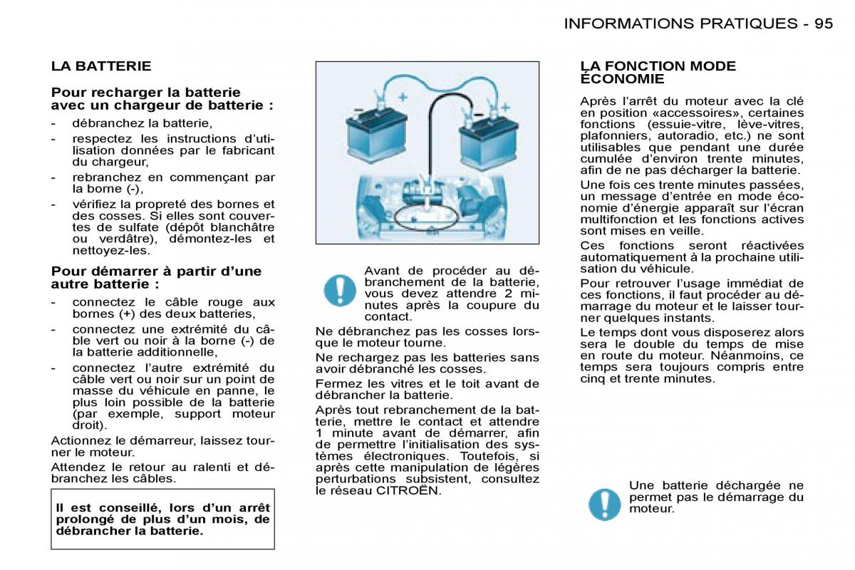 Citroen Berlingo I 1 manuel du proprietaire / page 85