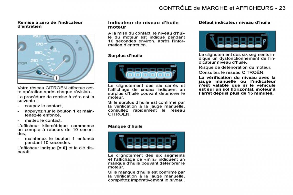 Citroen Berlingo I 1 manuel du proprietaire / page 20