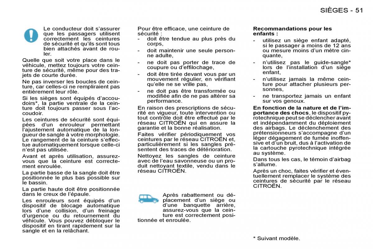 Citroen Berlingo I 1 manuel du proprietaire / page 41