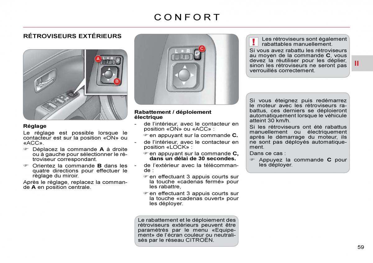 Citroen C Crosser manuel du proprietaire / page 64