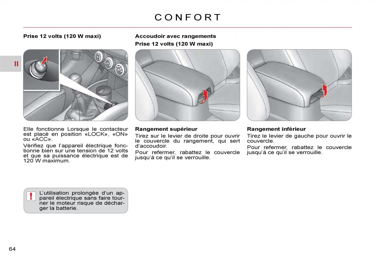 Citroen C Crosser manuel du proprietaire / page 69