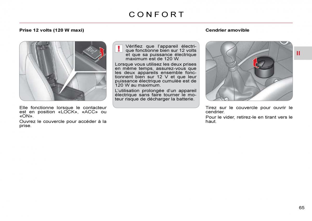 Citroen C Crosser manuel du proprietaire / page 70