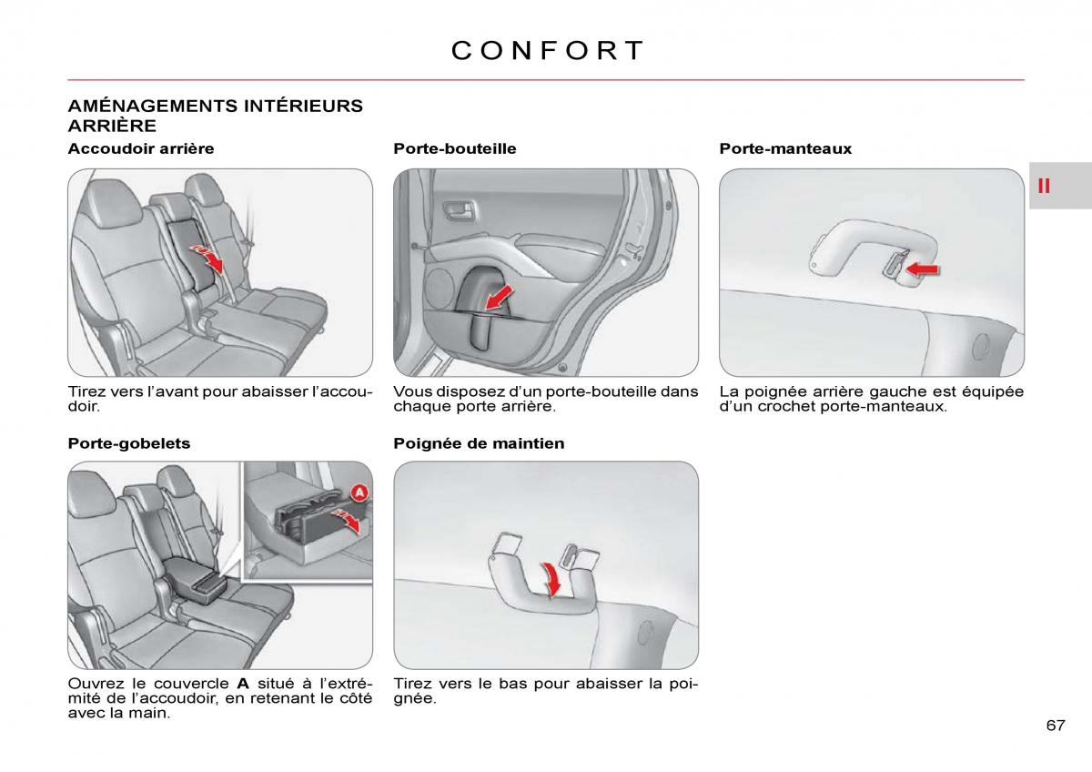 Citroen C Crosser manuel du proprietaire / page 72