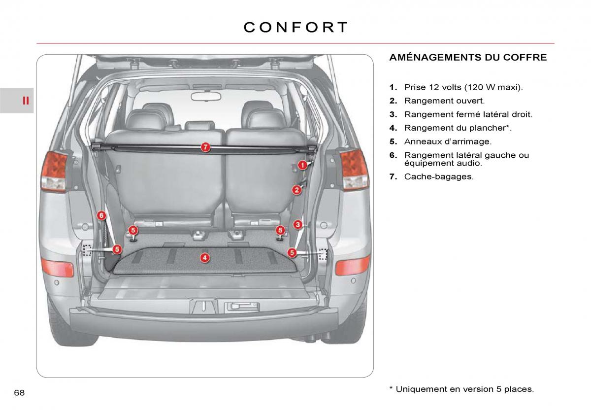 Citroen C Crosser manuel du proprietaire / page 73