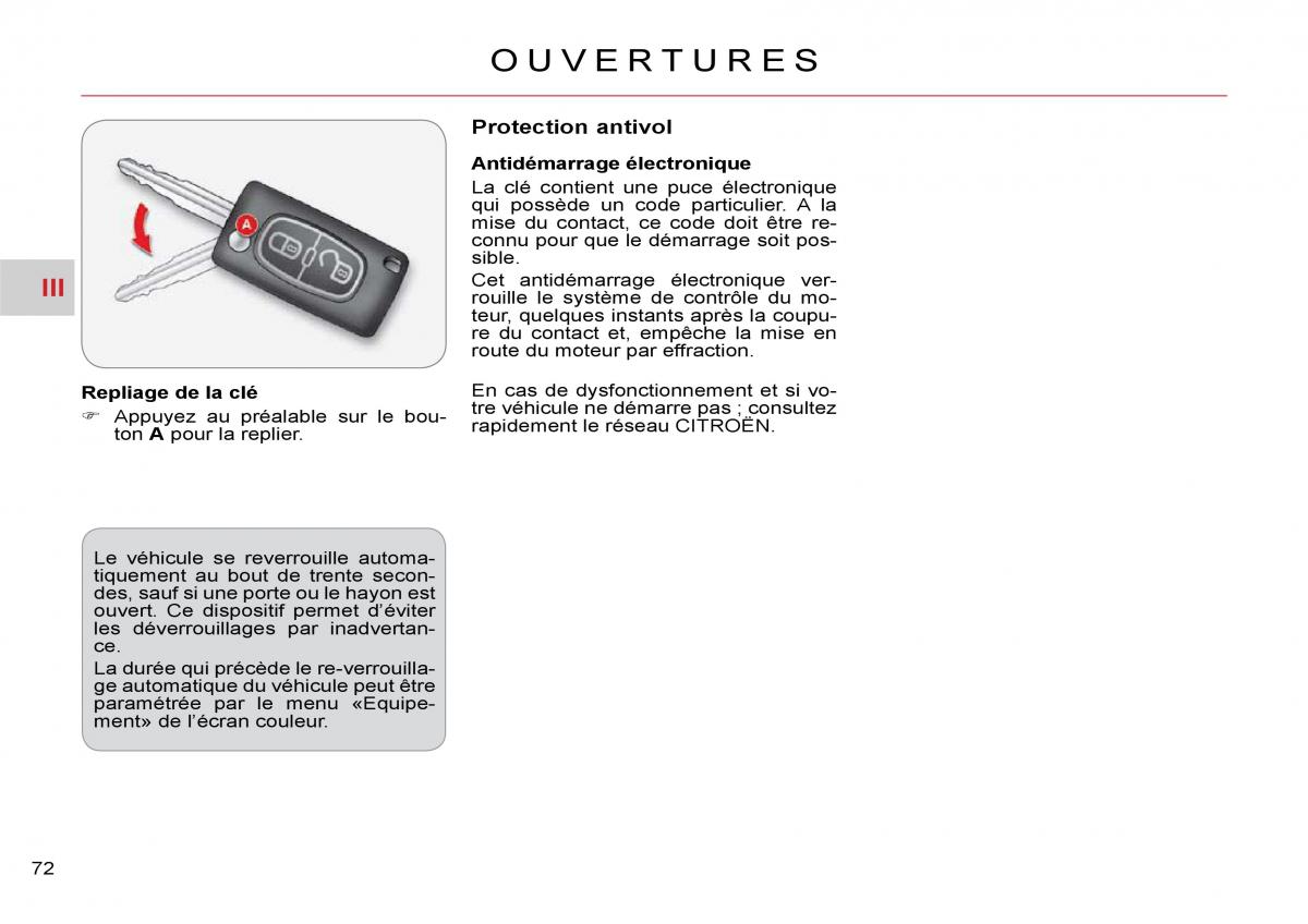 Citroen C Crosser manuel du proprietaire / page 77