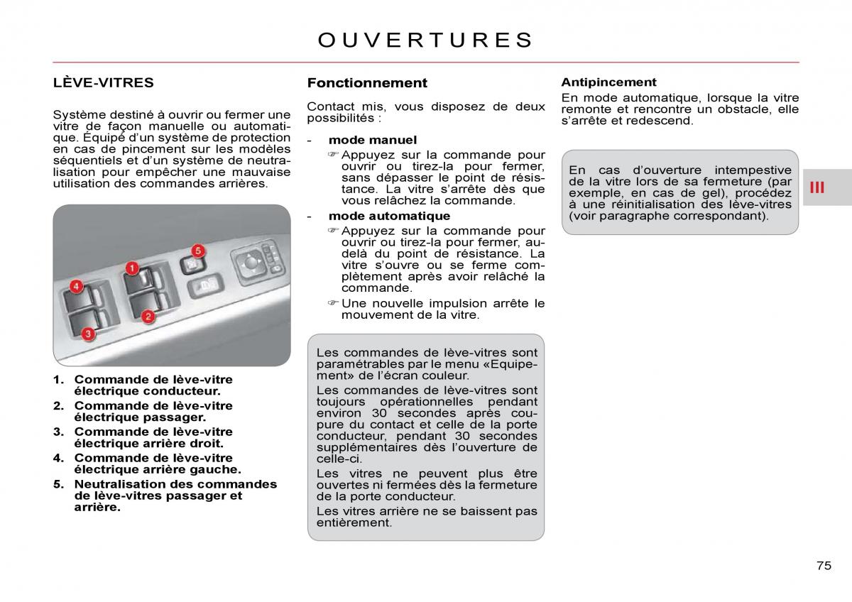 Citroen C Crosser manuel du proprietaire / page 80