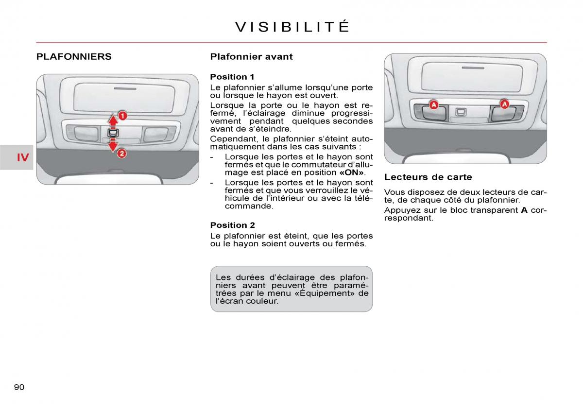 Citroen C Crosser manuel du proprietaire / page 95