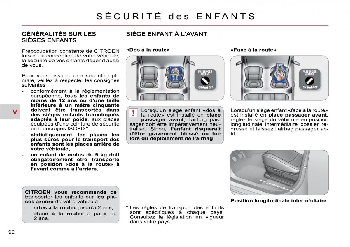 Citroen C Crosser manuel du proprietaire / page 97