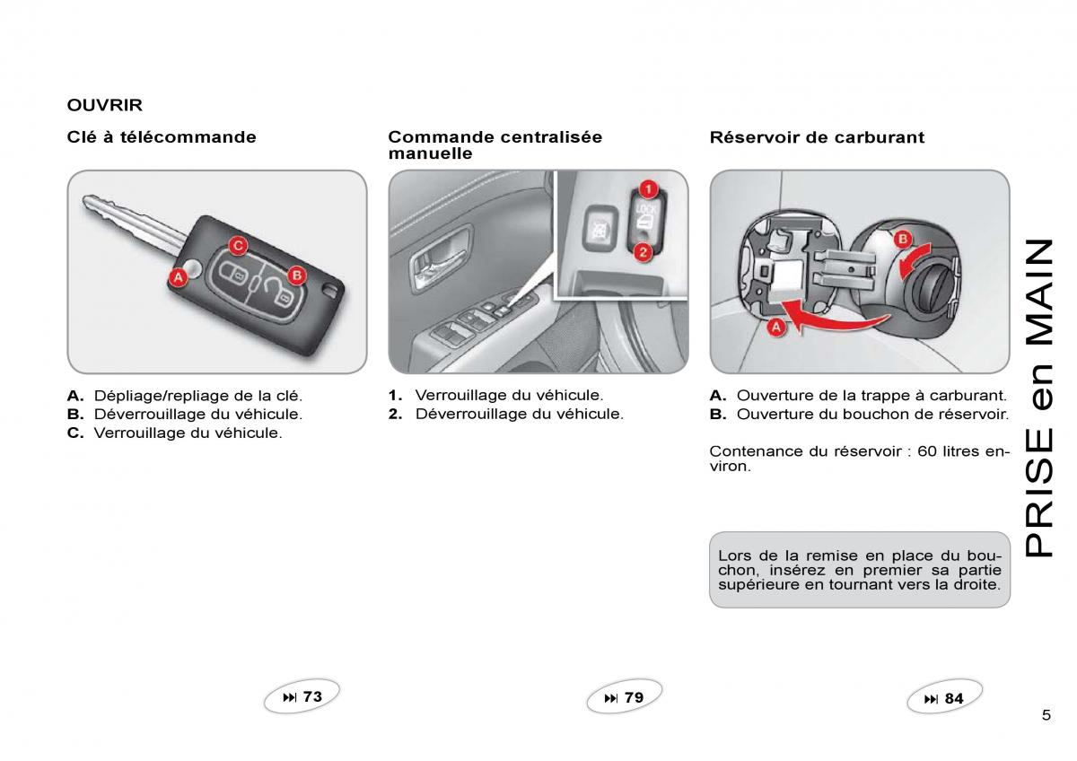 Citroen C Crosser manuel du proprietaire / page 10