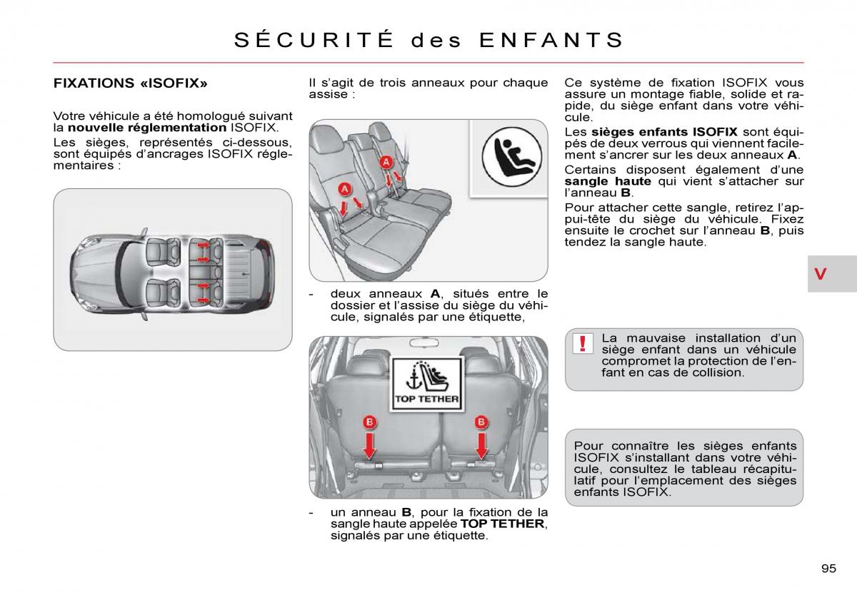 Citroen C Crosser manuel du proprietaire / page 100