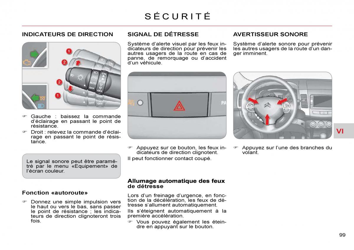 Citroen C Crosser manuel du proprietaire / page 104