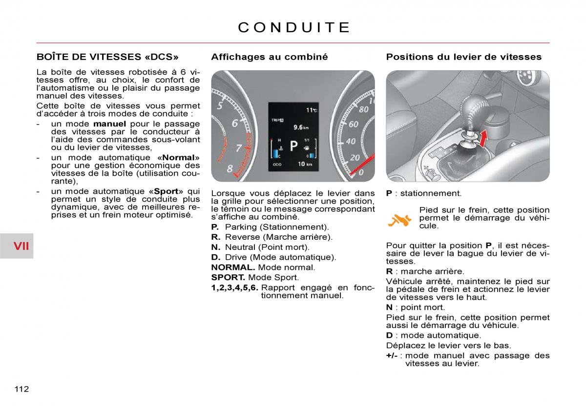 Citroen C Crosser manuel du proprietaire / page 117