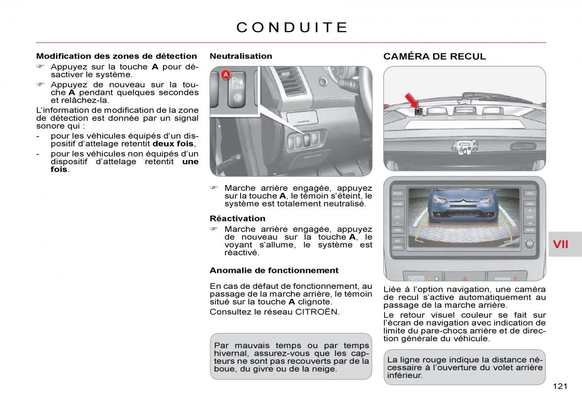 Citroen C Crosser manuel du proprietaire / page 126