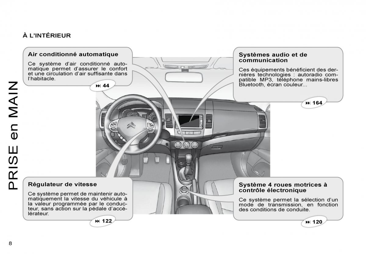 Citroen C Crosser manuel du proprietaire / page 13