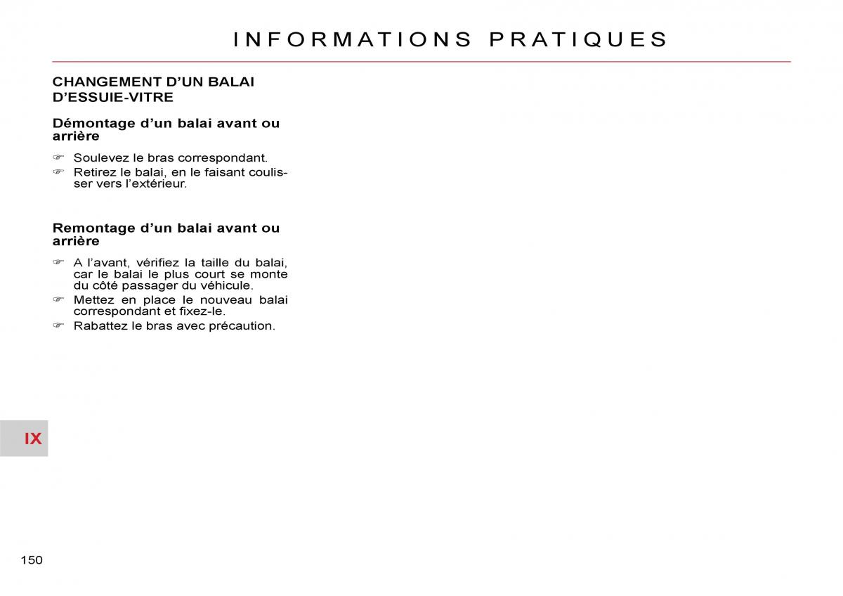 Citroen C Crosser manuel du proprietaire / page 155