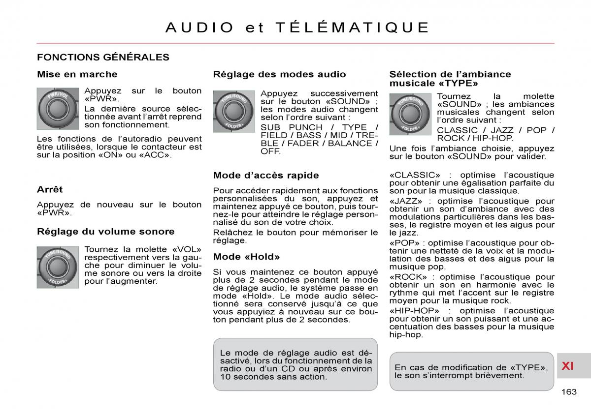 Citroen C Crosser manuel du proprietaire / page 168