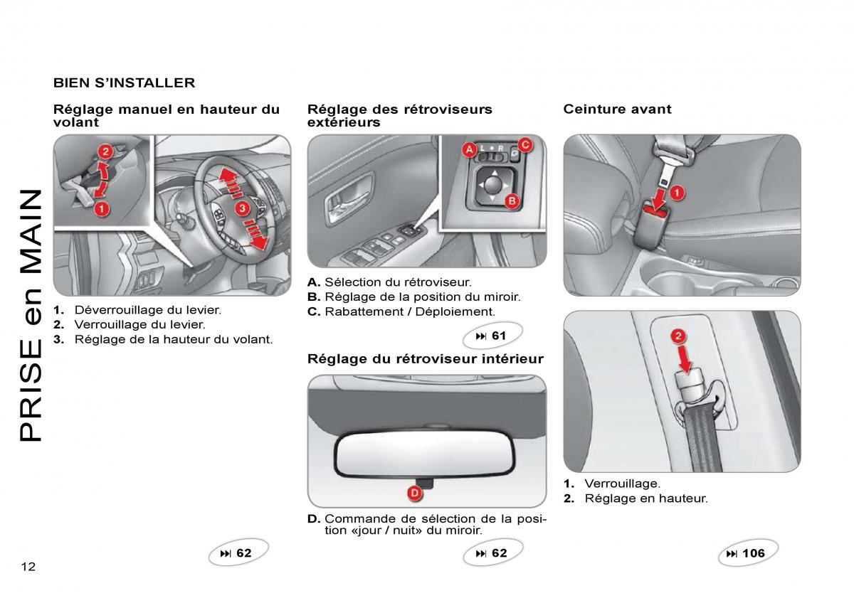 Citroen C Crosser manuel du proprietaire / page 17