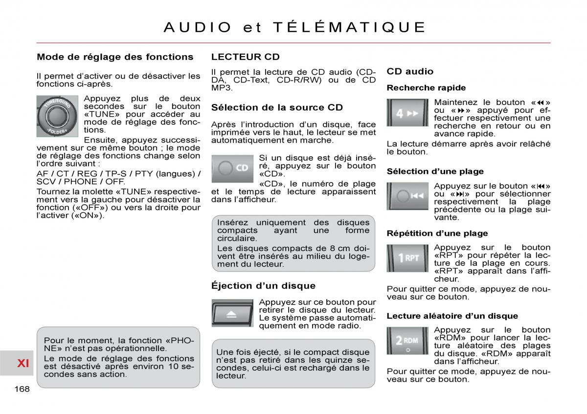 Citroen C Crosser manuel du proprietaire / page 173