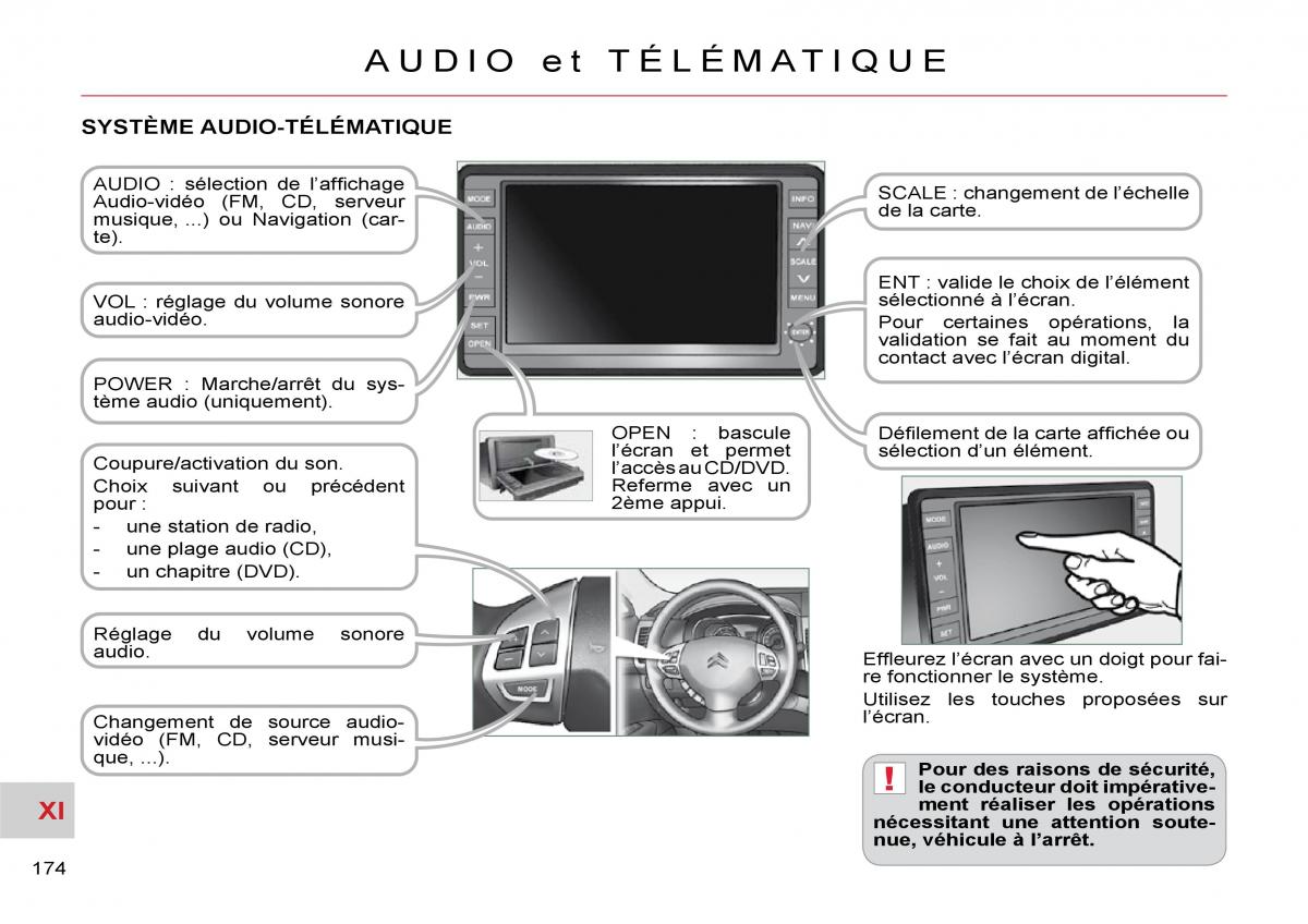 Citroen C Crosser manuel du proprietaire / page 179