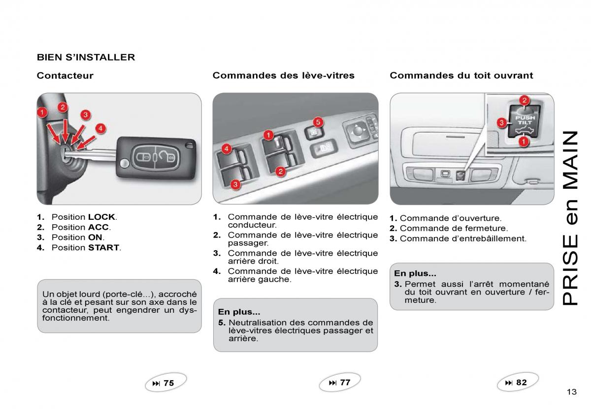 Citroen C Crosser manuel du proprietaire / page 18