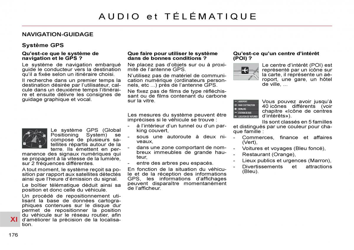 Citroen C Crosser manuel du proprietaire / page 181