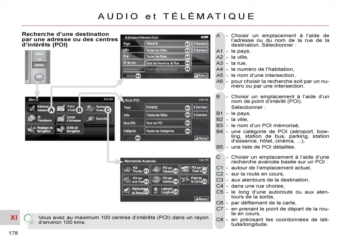 Citroen C Crosser manuel du proprietaire / page 183